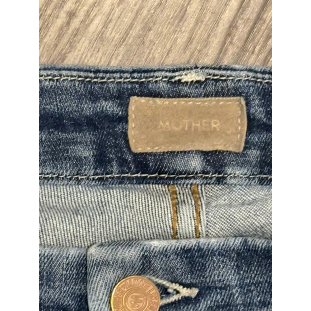 MOTHER Women’s The Looker Ankle Can’t Leave It Alone Wash Cropped Raw Hem 30 - Picture 12 of 12